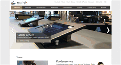 Desktop Screenshot of eastek.de