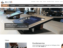 Tablet Screenshot of eastek.de